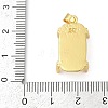 Brass Pendant Cabochon Settings KK-F891-04G-3