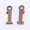 Tibetan Style Alloy Pendants TIBEP-TAC0001-14AB-2