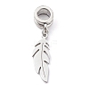 304 Stainless Steel European Dangle Charms X-PALLOY-JF00624-01-2