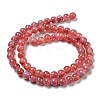 Dyed Natural Jade Beads Strands G-F764-01D-3