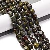 Natural Dragon Blood Beads Strands G-G146-A28-01A-2
