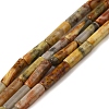 Natural Crazy Agate Beads Strands G-U010-A09-01-1