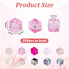 2Bags Imitation Artificial Crystal Glass Beads FIND-PH0026-13A-4