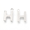 Non-Tarnish 201 Stainless Steel Charms STAS-C021-06P-H-2