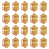 30Pcs Transparent Handmade Lampwork Beads LAMP-TADJ0001-12H-2