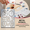 Custom Stainless Steel Metal Cutting Dies Stencils DIY-WH0289-073-4