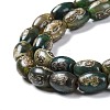 Tibetan Style dZi Beads Strands TDZI-E005-01S-3