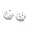 201 Stainless Steel Kitten Charms STAS-S105-T419-2