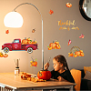 PVC Wall Stickers DIY-WH0228-450-4