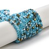 Glass Beads Strands LS-EGLA-A034-M4mm-15-1