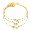 3Pcs Alloy Rhinestones Anklets LS-AJEW-S083-01G-08-1