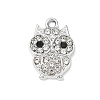 Alloy Rhinestone Pendants RB-CBA9733-02P-1