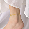 Titanium Steel Tassel Anklets WG5965F-02-1