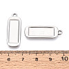 304 Stainless Steel Pendant Cabochon Settings STAS-N108-64P-3