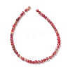 Dyed Natural Regalite/Imperial Jasper/Sea Sediment Jasper Beads Strands G-B124-C05-5