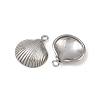 304 Stainless Steel Pendants STAS-A129-11B-P-2