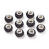 Grade A Rhinestone European Beads CPDL-H001-12x9mm-6-1