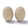 Unfinished Blank Wooden Easter Craft Eggs WOOD-I006-01-1