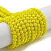 Opaque Glass Beads Stands EGLA-A035-P4mm-D04-1