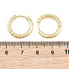 Brass Huggie Hoop Earrings KK-CBA8A92-04G-4