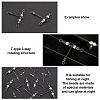 30Pcs 6 Style 201 Stainless Steel 3 Way Swivels Fishing Cross Line FIND-FH0004-45-4
