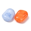 Two-Tone Imitation Gemstone Acrylic Beads AC-CBA7B05-07-2