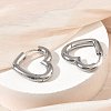 304 Stainless Steel Hoop Earrings SA-CBA46AF-26P-03-3