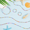 4 Strands Dyed Natural Freshwater Shell Beads Strands BSHE-SC0001-28-3