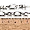 Non-Tarnish Unisex 304 Stainless Steel Figaro Chain Necklaces NJEW-H215-03P-5