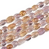 Natural Amethyst and Citrine Beads Strands X-G-D0002-D77-1