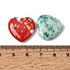 Dyed Synthetic Turquoise Heart Love Stone GG-CBAFDA5-03-3