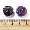 Natural Mixed Gemstone Carved Beads G-H007-02-4