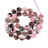 Natural Rhodonite Beads Strands G-P534-A16-01-2