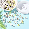 DIY Cube Acrylic Beads Bracelets Making Kits DIY-FP0001-48-5