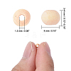 Unfinished Natural Wood Beads WOOD-PH0001-09A-2