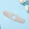 Oval Stainless Steel Faucet Hole Covers STAS-WH20001-18C-P-7