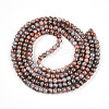 Baking Paint Glass Beads Strands DGLA-N003-4mm-B05-3