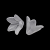 Frosted Acrylic Bead Caps AC-CBA1E6C-04-2