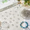 180Pcs 3 Styles CCB Plastic Bead Frame CCB-SP0001-08P-3
