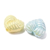 UV Plating & Luminous Opaque Acrylic Beads MACR-L015-14C-4