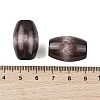 Opaque Acrylic European Beads OACR-Z036-04B-3