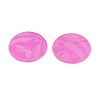 AB Color Plated Capiz Shell Pendants SSHEL-T008-01D-2