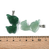 Natural Green Aventurine Pendants G-T144-11I-3