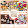 45Pcs 3 Styles Rectangle Kraft Paper Bags CARB-TA0001-14B-10