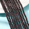 Natural Garnet Bead Strands G-A036-B-5