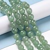 Natural Green Aventurine Beads Strands G-E571-08B-4