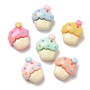 Opaque Resin Imitation Food Decoden Cabochons X-RESI-K027-13-2