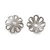 304 Stainless Steel Bead Caps STAS-B087-10A-P-1