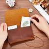 Rectangle Leather Travel Passport Wallet Cover AJEW-WH20007-03C-3