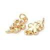 Brass Pendants KK-D019-15C-G-2